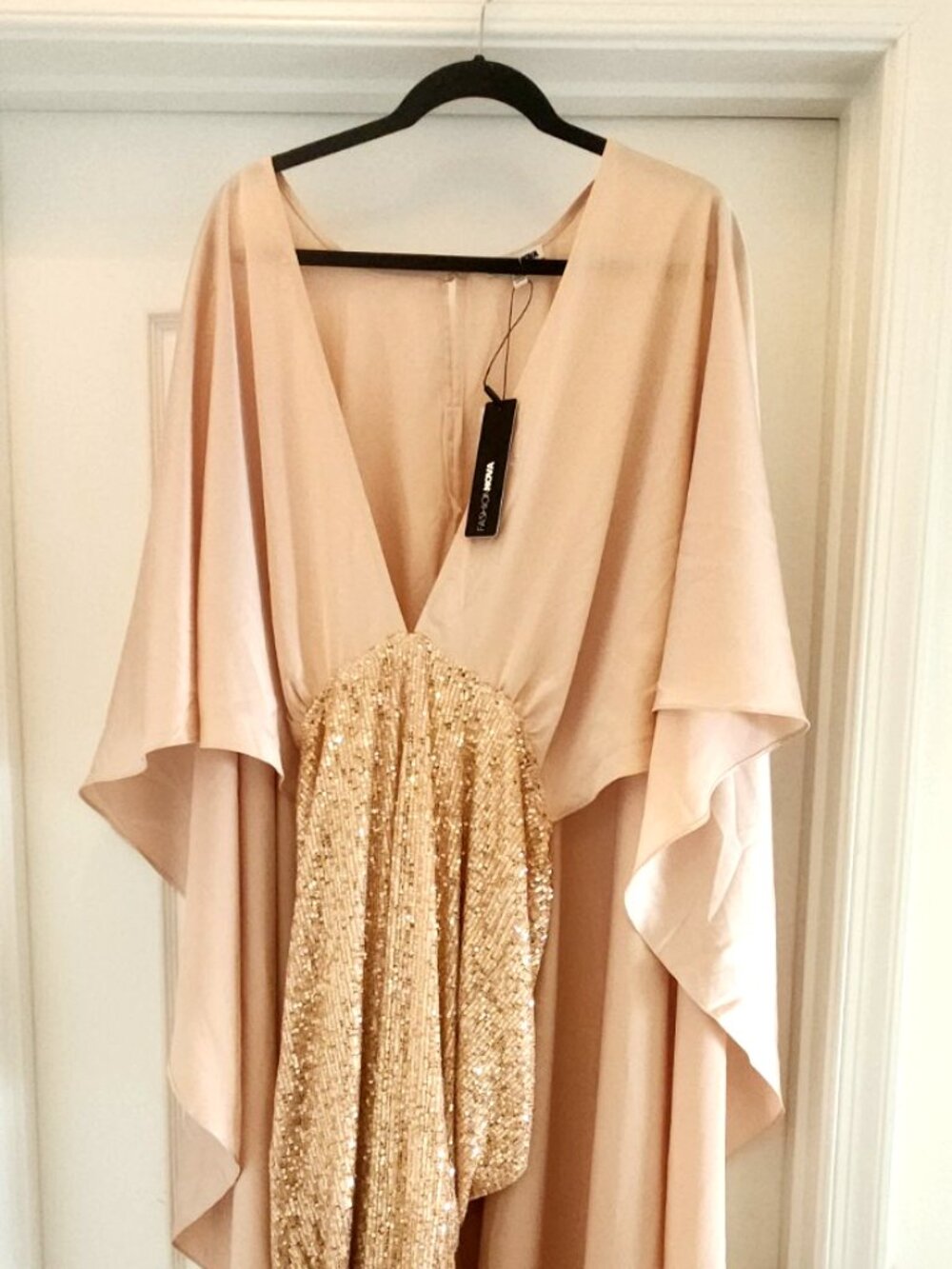 Rose Gold Sequin Jumpsuit